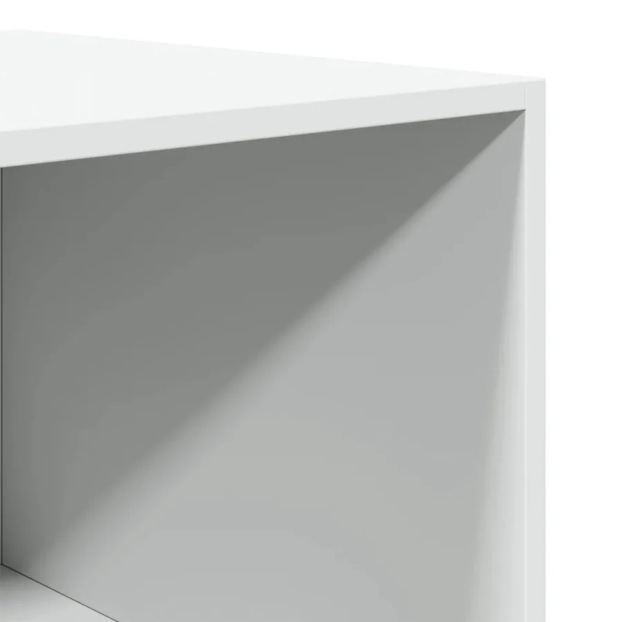 Garde-robe Blanc 50x50x200 cm Bois d'ingénierie - 7