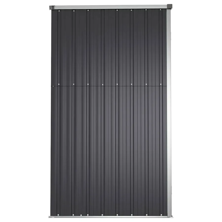 Garden tool shed Anthracite 225x89x161 cm Galvanised steel - 5