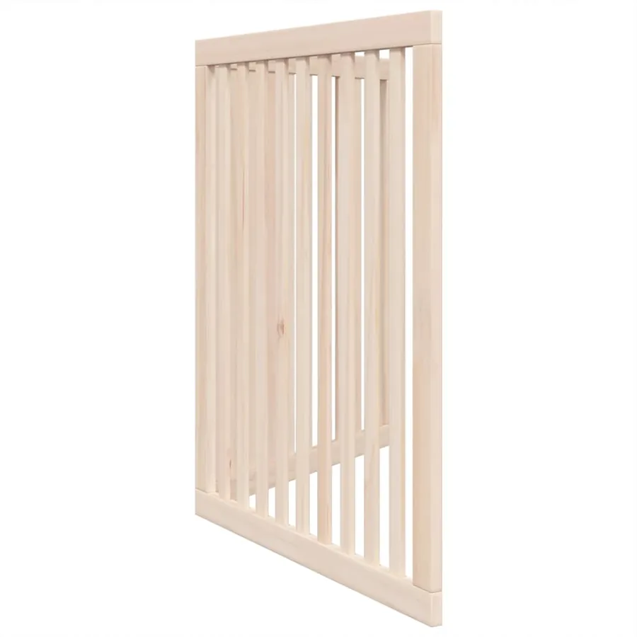 Barrière pour chien pliable 2 panneaux 160 cm bois de peuplier - 5