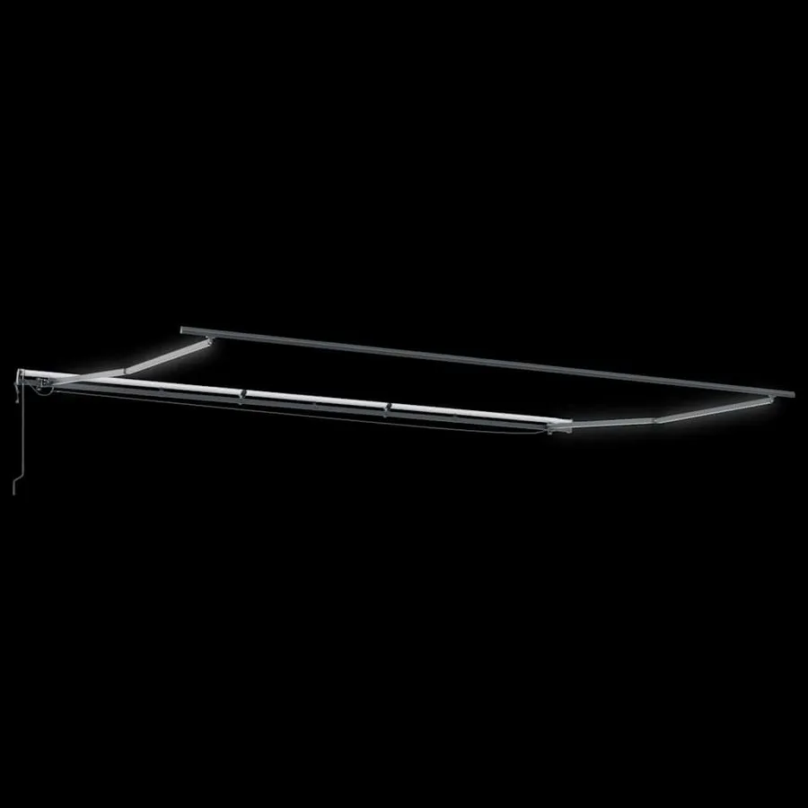 Cadre d'auvent Anthracite 600 × 350 cm Aluminium - 5