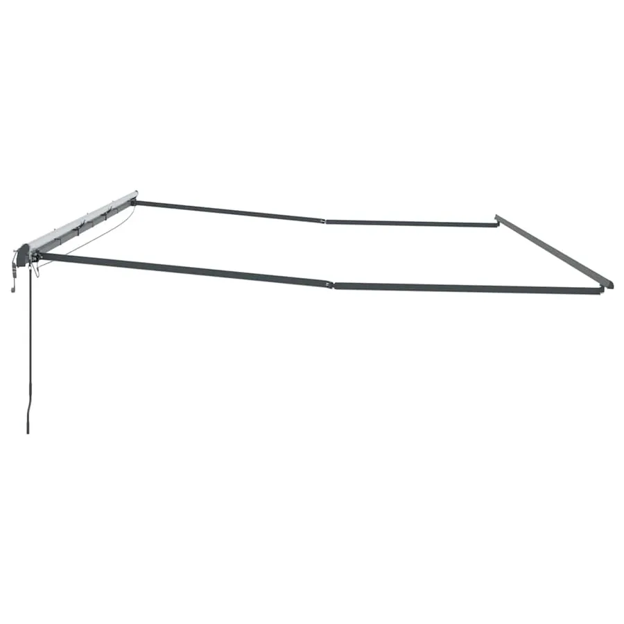 Awning frame Anthracite 600 × 350 cm Aluminium - 7