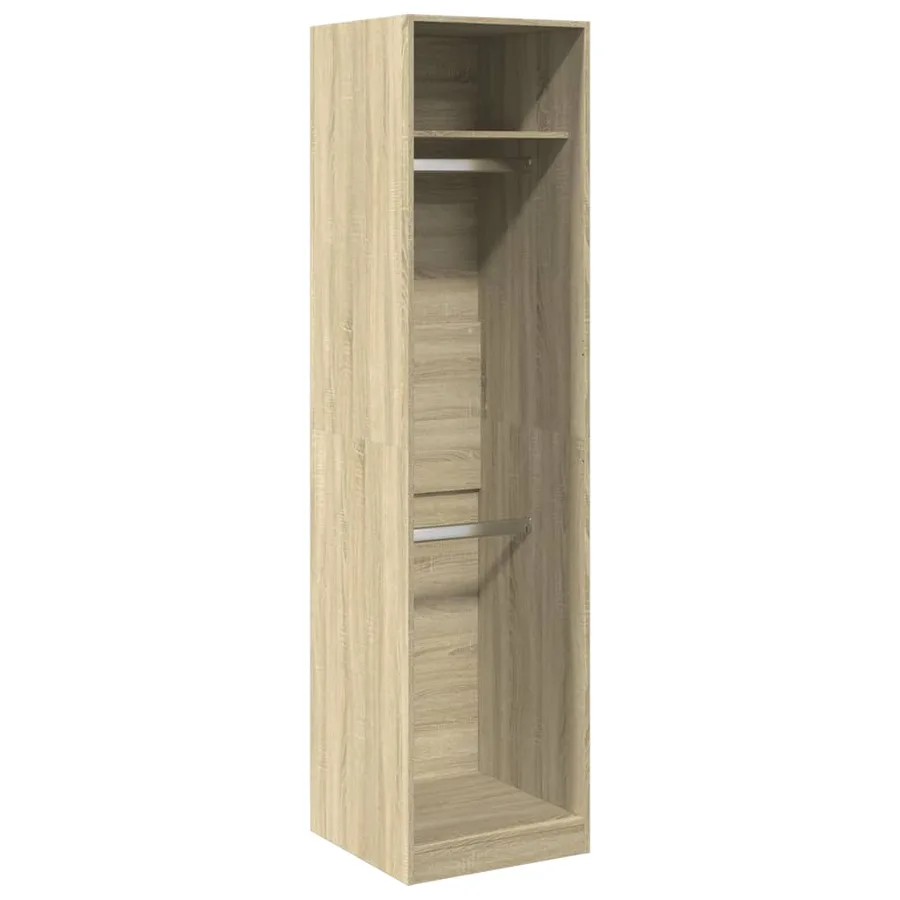 Garde-robe Chêne sonoma 50x50x200 cm Bois d'ingénierie - 2