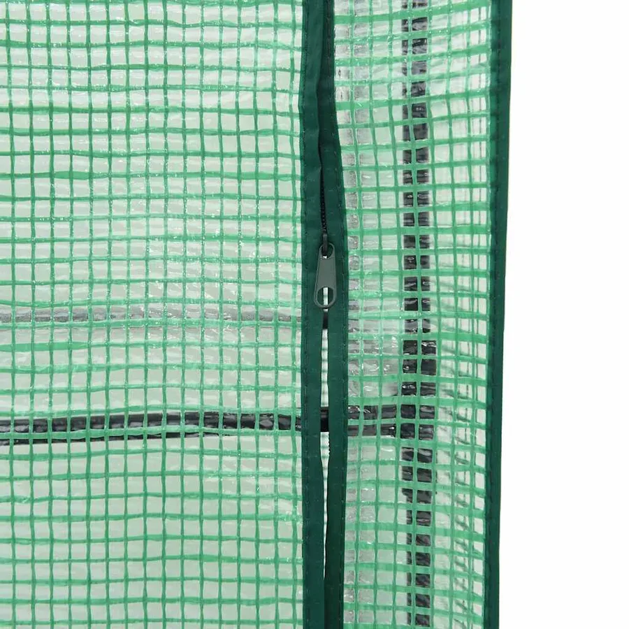 Jardinière surélevée avec housse aspect rotin 80x40x123 cm - 8