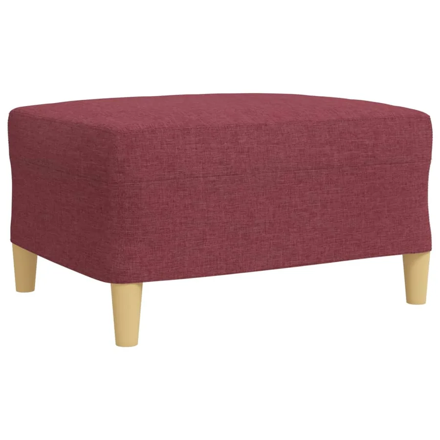 Ensemble de canapés 3 pcs repose-pied et coussins décoratifs - 6