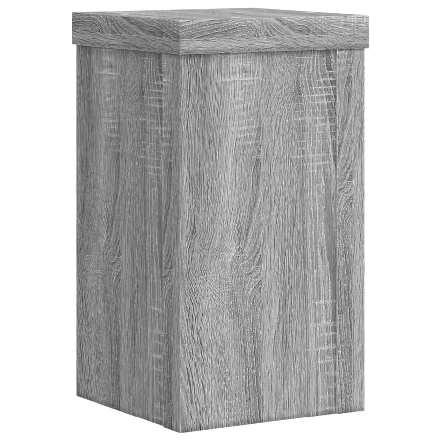 Supports pour plantes 2 pcs sonoma gris bois d'ingénierie - 5