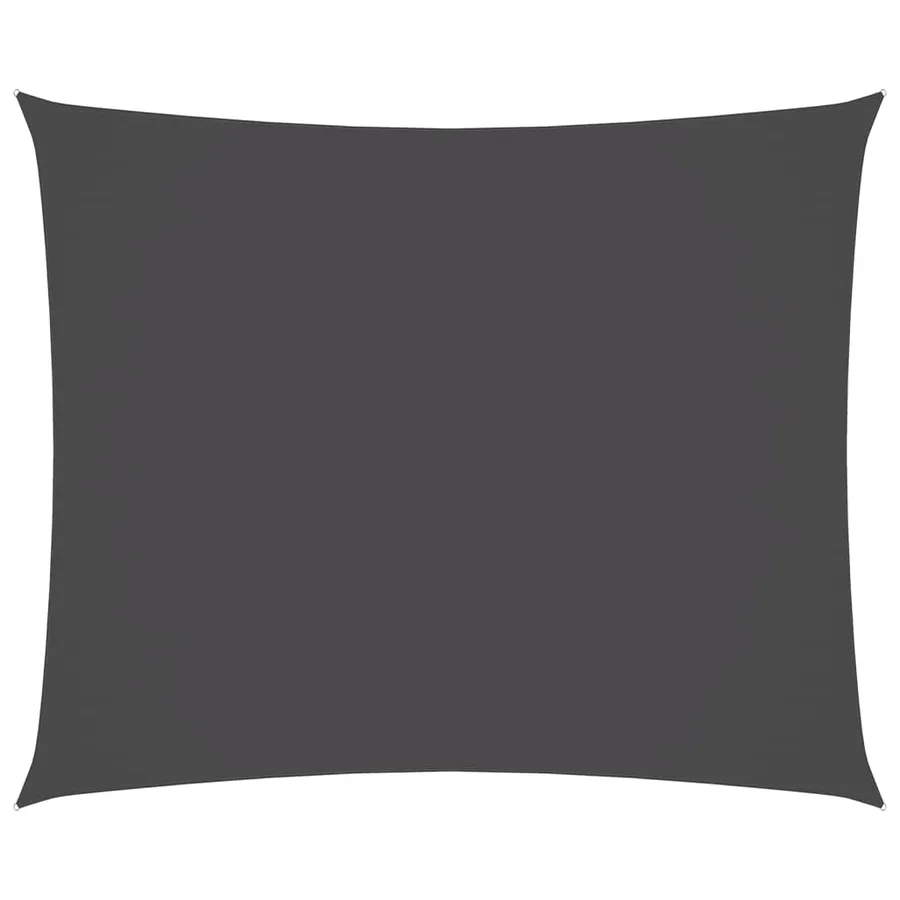 Voile de parasol tissu oxford rectangulaire 2x3 m anthracite - 2