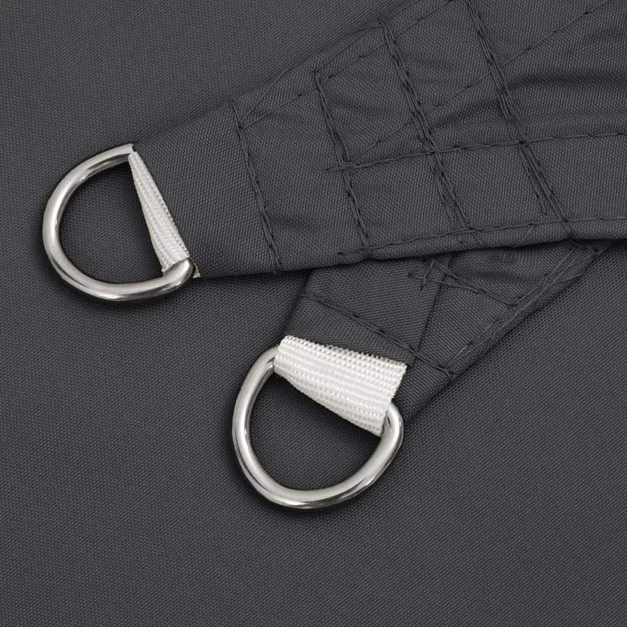 Voile de parasol tissu oxford rectangulaire 2x3 m anthracite - 6