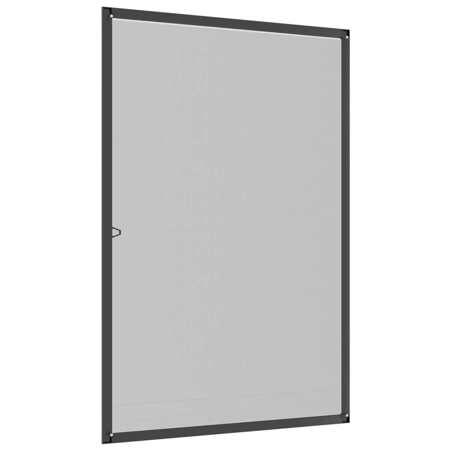 Moustiquaire pour fenêtres Anthracite 80x120 cm - 4