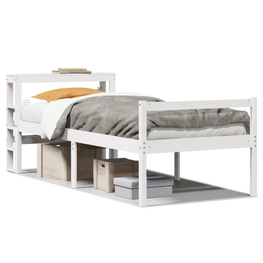 Lit pour personne âgée avec tête de lit sans matelas 75x190 cm - 2