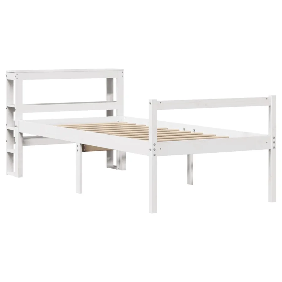 Lit pour personne âgée avec tête de lit sans matelas 75x190 cm - 3