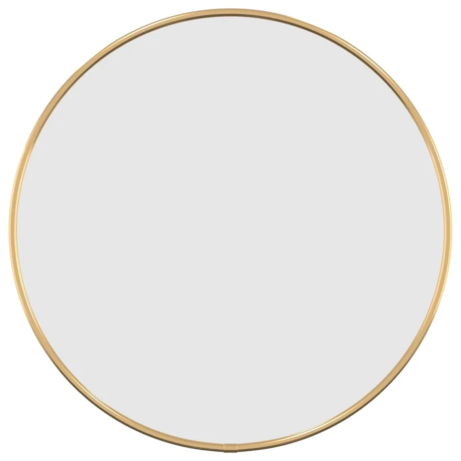 Miroir mural Doré Ø 40 cm Rond - 2