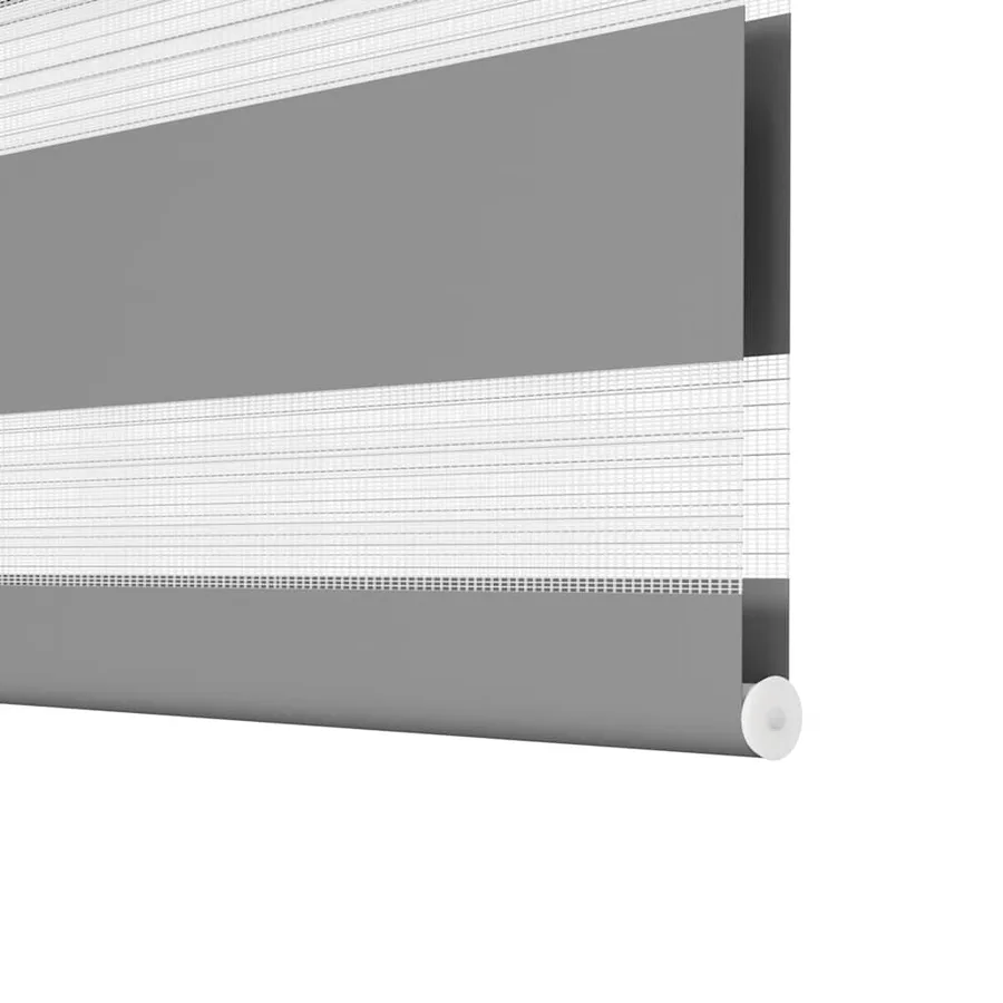 Store vénitien Zebra 90,9 x 150 cm, largeur du tissu 86,7 cm, gris - 10