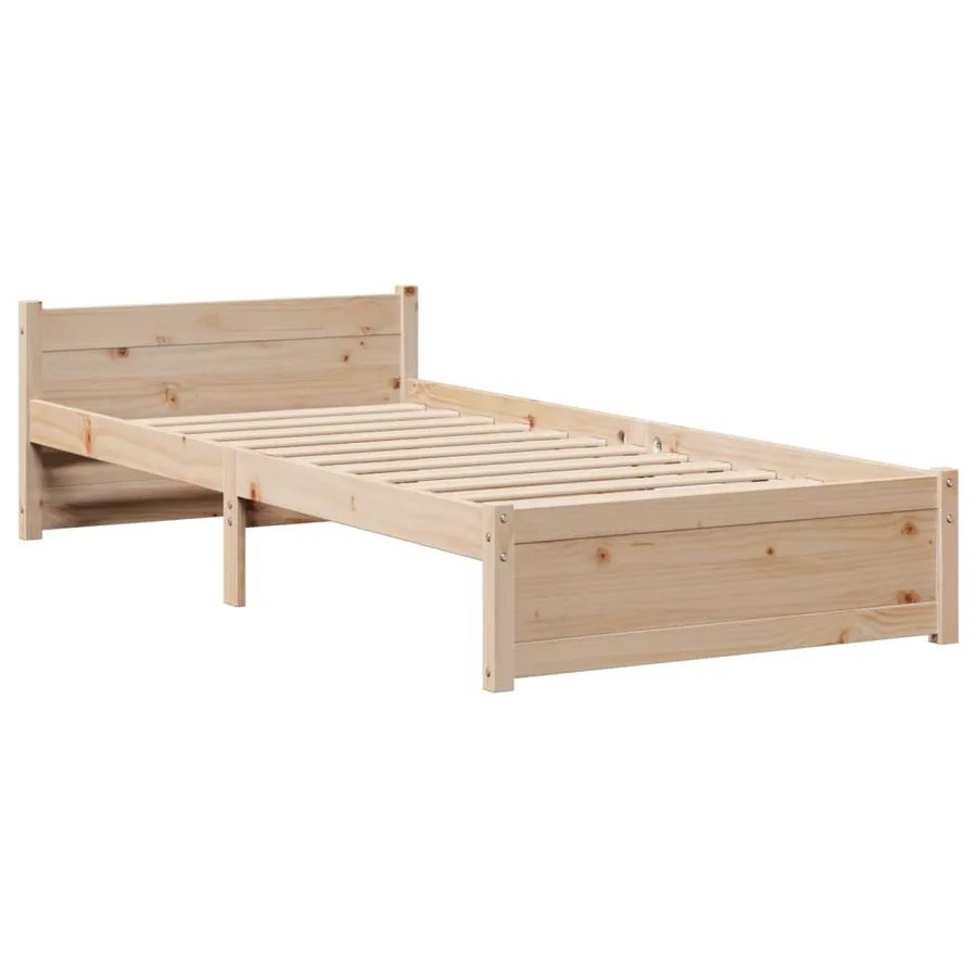 Cadre de lit avec tête de lit sans matelas 90x190 cm - 5
