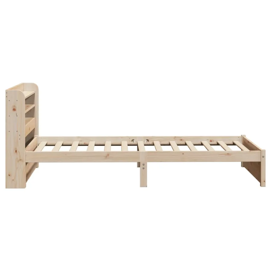 Cadre de lit avec tête de lit sans matelas 75x190 cm - 7