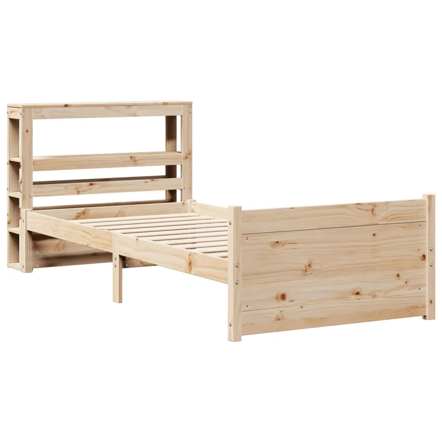 Cadre de lit avec tête de lit sans matelas 75x190 cm - 3