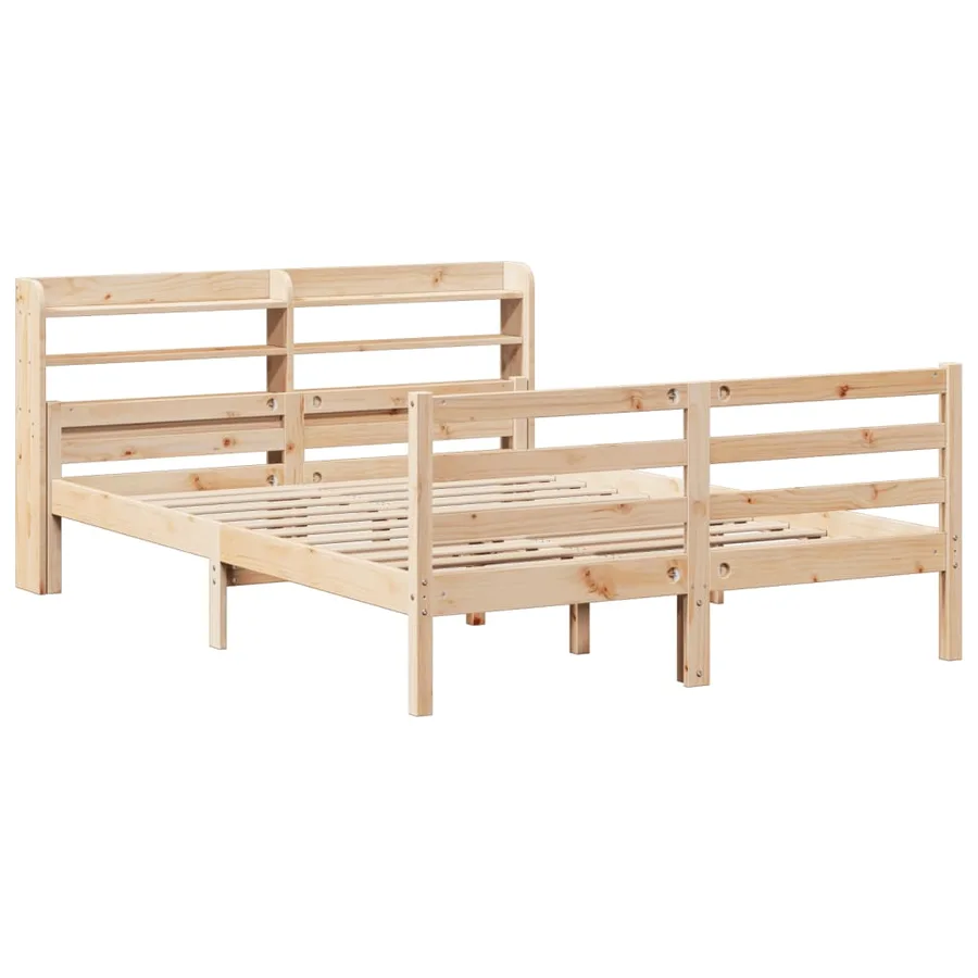 Cadre de lit avec tête de lit sans matelas 150x200 cm - 3