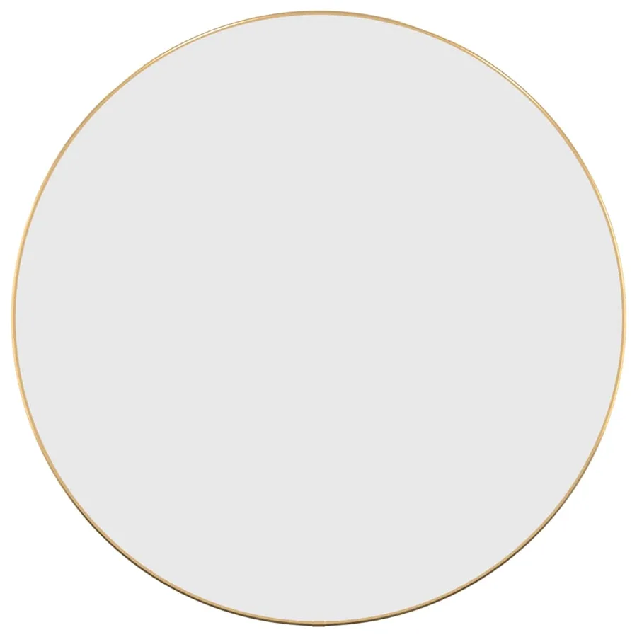 Miroir mural Doré Ø 60 cm Rond - 2
