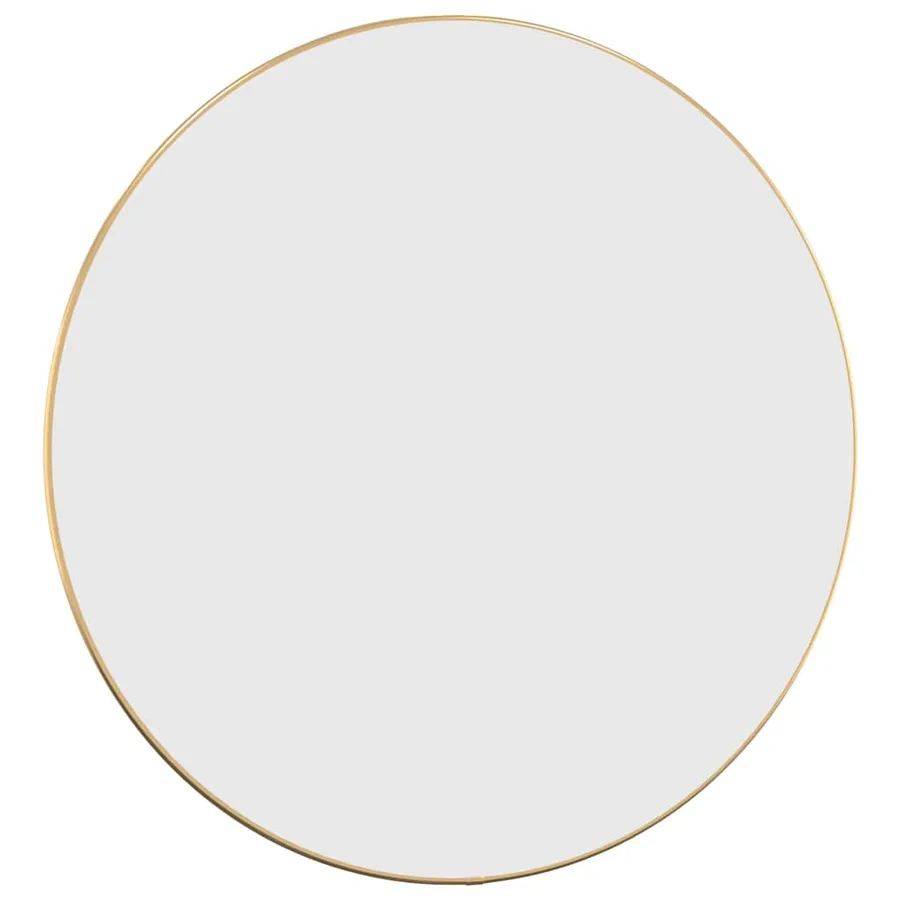 Miroir mural Doré Ø 60 cm Rond - 3