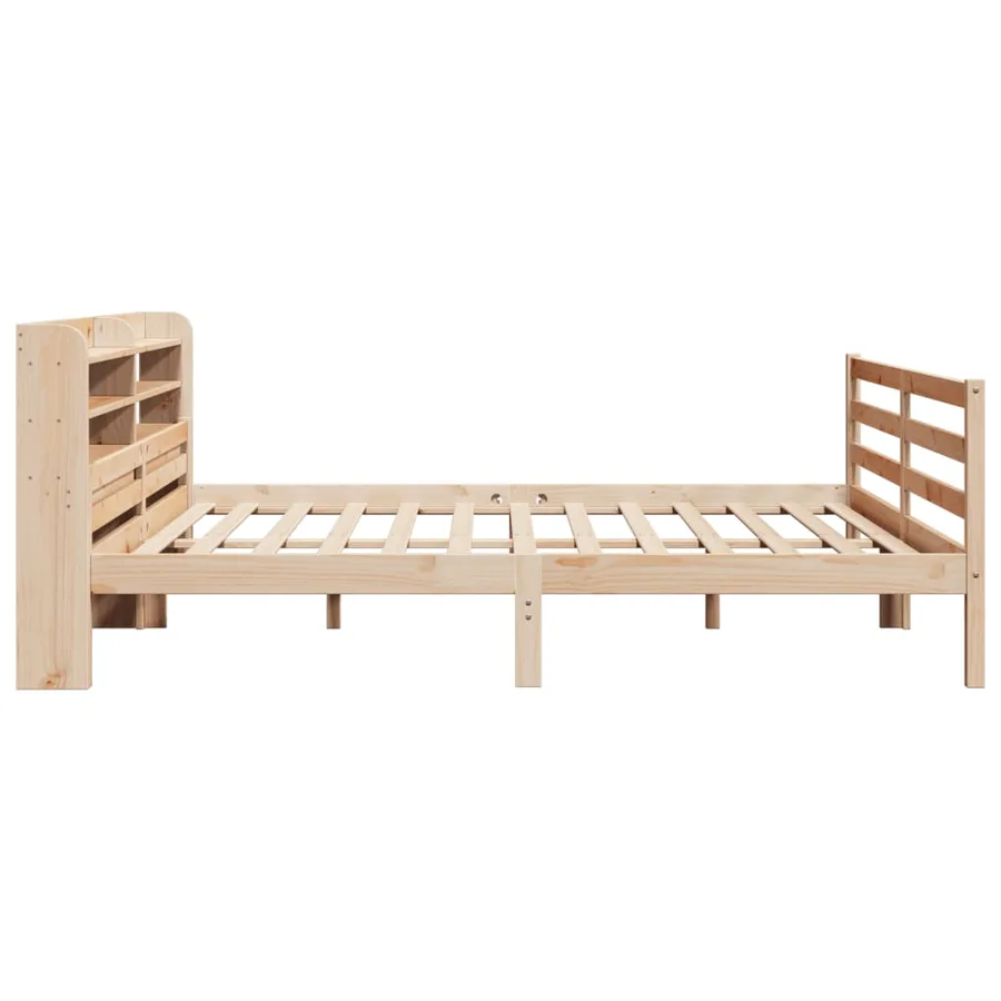 Cadre de lit avec tête de lit sans matelas 200x200 cm - 7