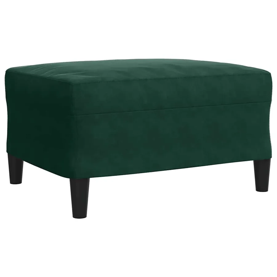 Ensemble de canapés 3 pcs avec coussins et traversins velours - 6