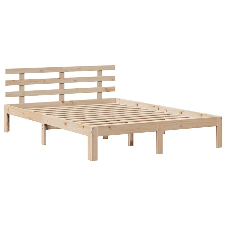 Cadre de lit avec tête de lit sans matelas 150x200 cm - 5