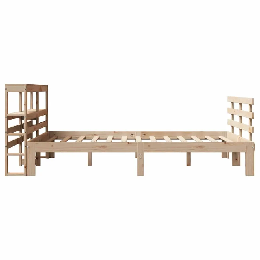 Cadre de lit avec tête de lit sans matelas 150x200 cm - 7