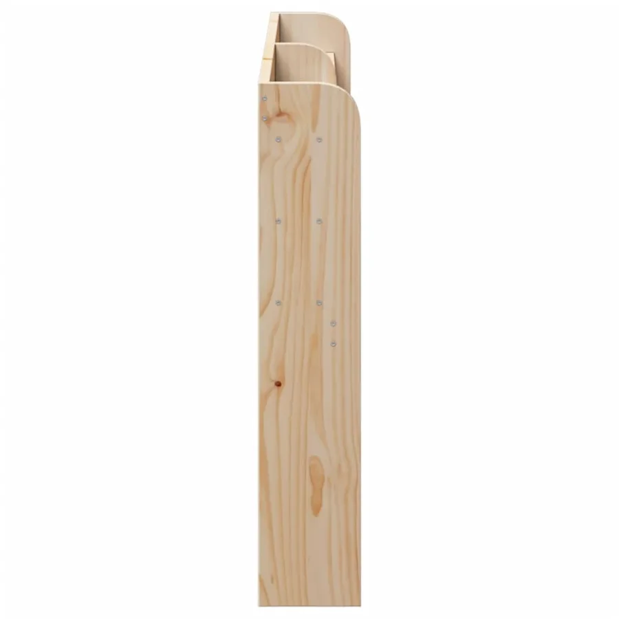 Tête de lit avec étagères 160 cm bois massif de pin - 4