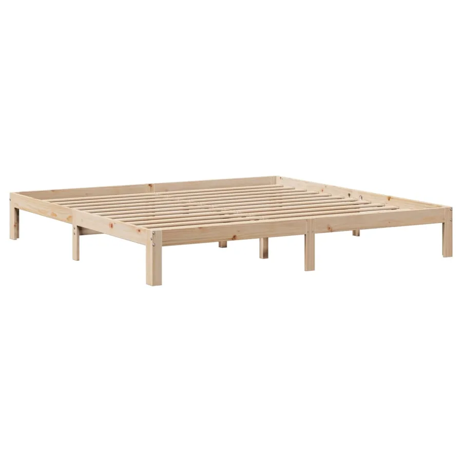 Cadre de lit avec tête de lit sans matelas 180x200 cm - 7