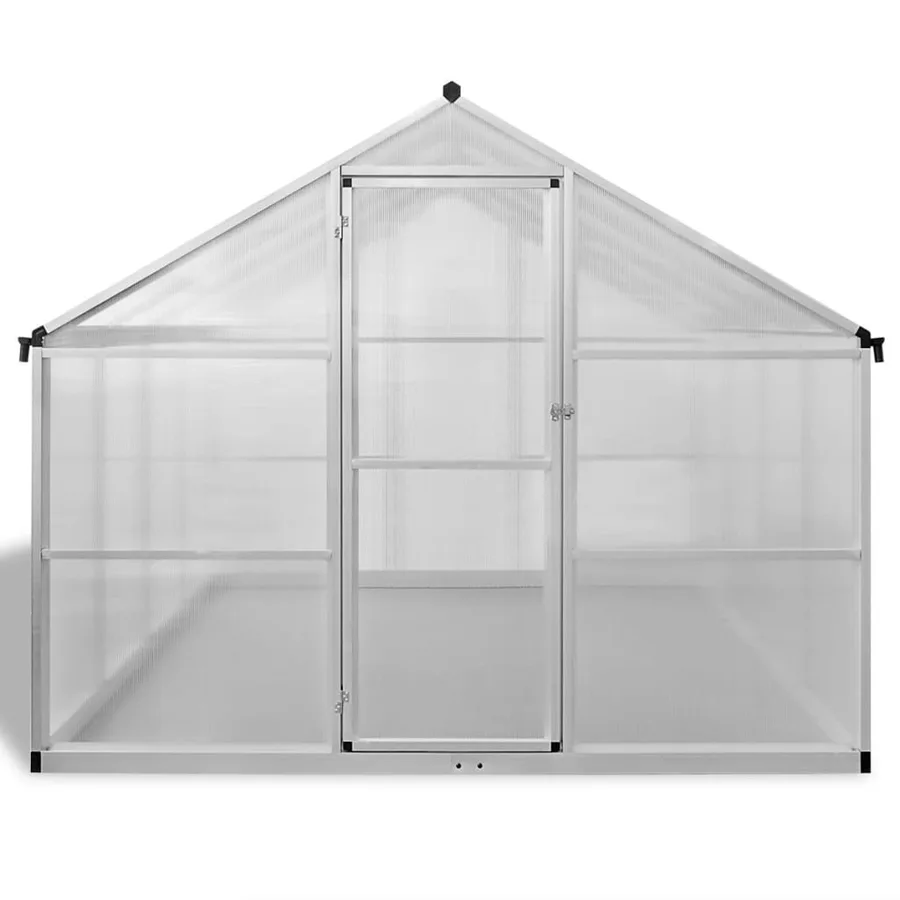 Greenhouse Reinforced aluminium 10.53 m² - 12