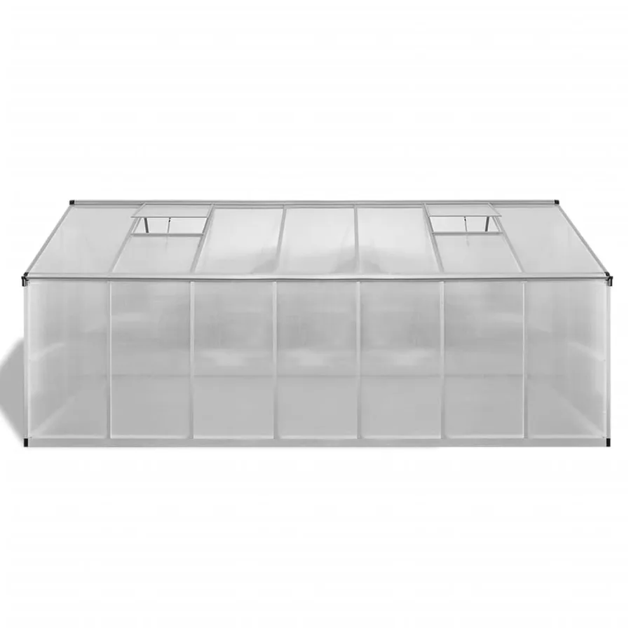 Serre Aluminium renforcé 10,53 m² - 3