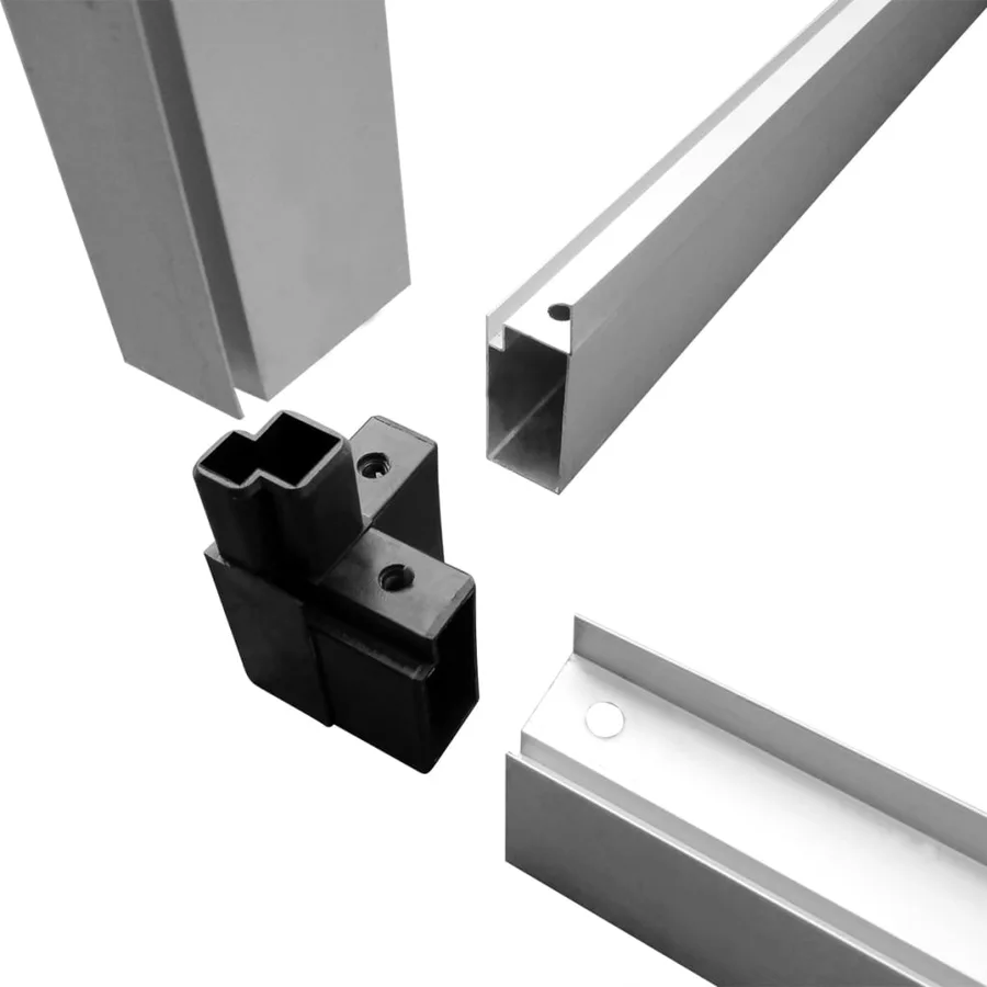 Serre Aluminium renforcé 10,53 m² - 9