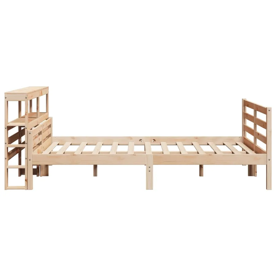 Cadre de lit avec tête de lit sans matelas 140x200 cm - 5