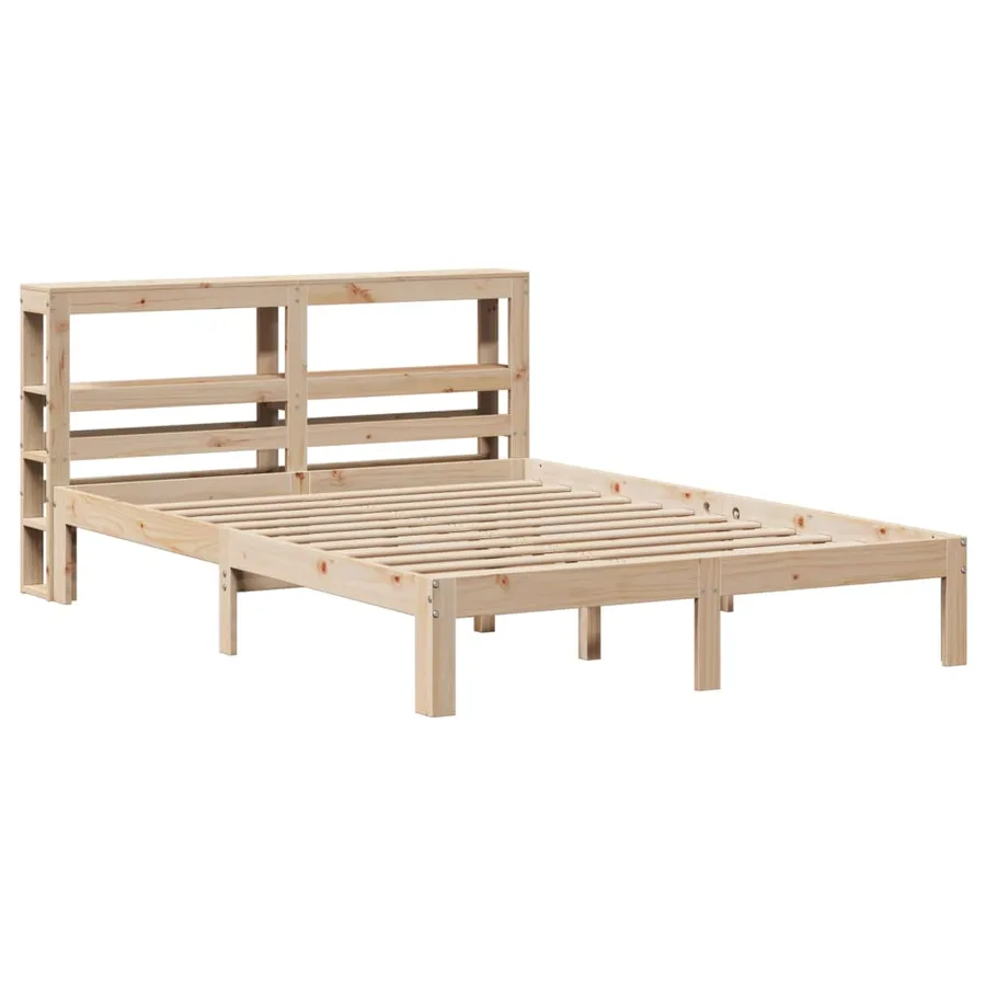Cadre de lit avec tête de lit sans matelas 140x190 cm - 3