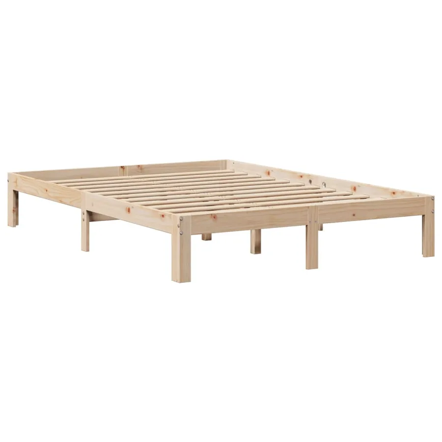 Cadre de lit avec tête de lit sans matelas 140x190 cm - 7