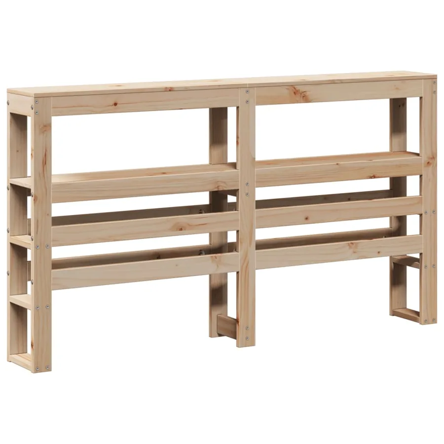 Cadre de lit avec tête de lit sans matelas 140x190 cm - 8