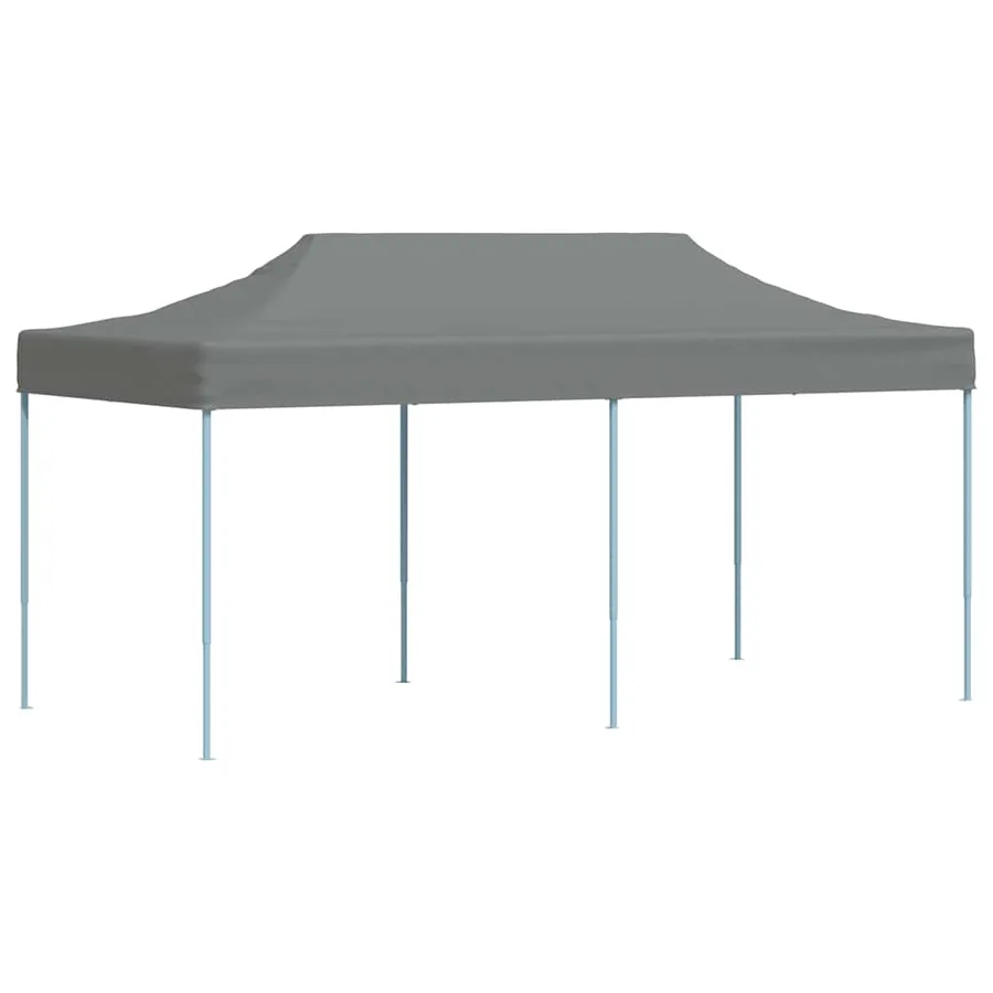 Tente de réception pliable 3 x 6 m Anthracite - 2