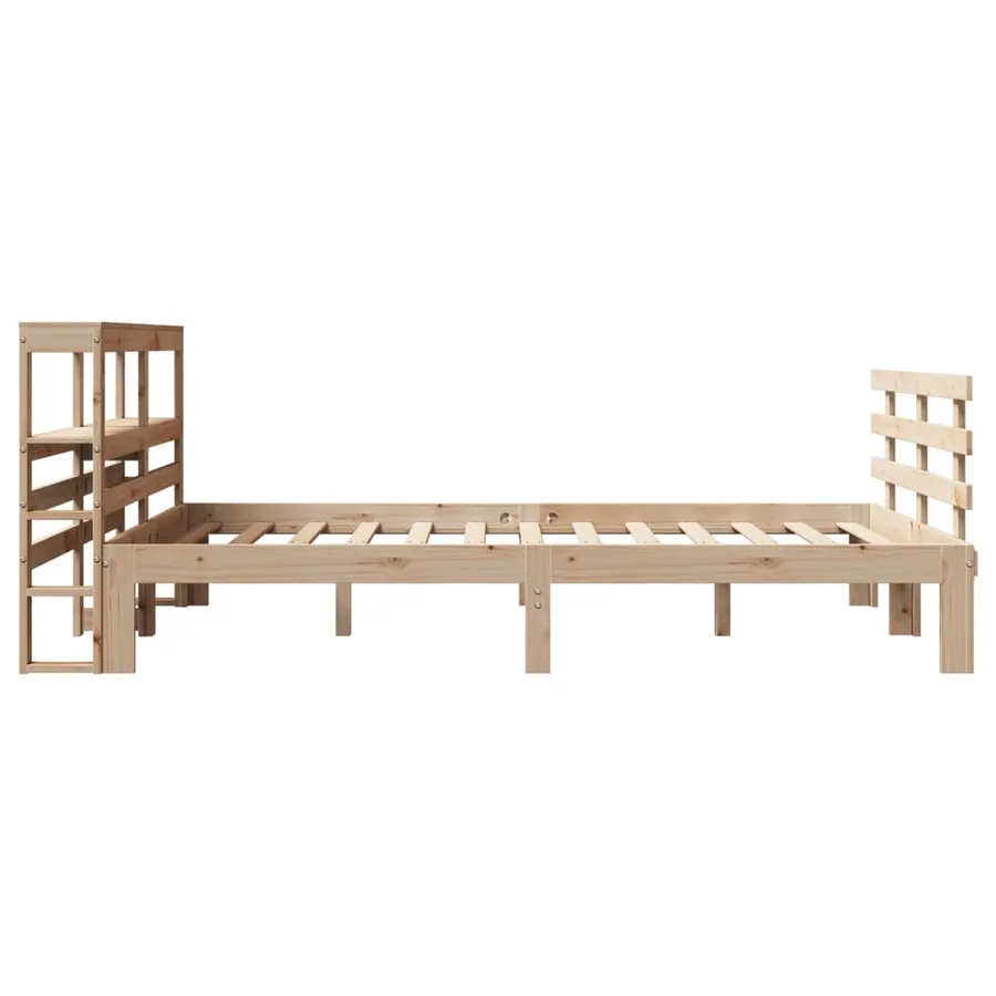 Cadre de lit avec tête de lit sans matelas 120x190 cm - 7