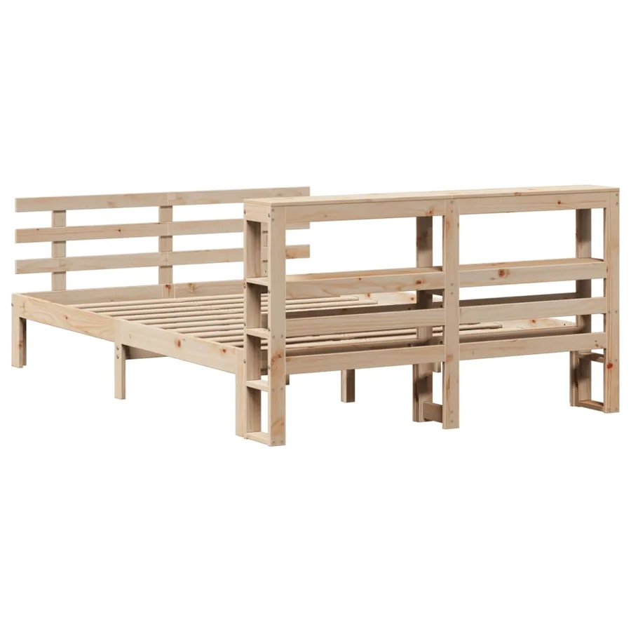 Cadre de lit avec tête de lit sans matelas 120x190 cm - 8
