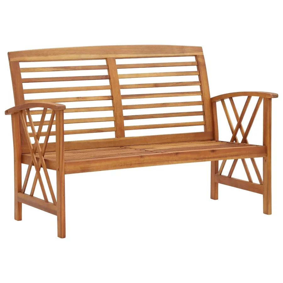 Salon de jardin 4 pcs Bois d'acacia solide - 4