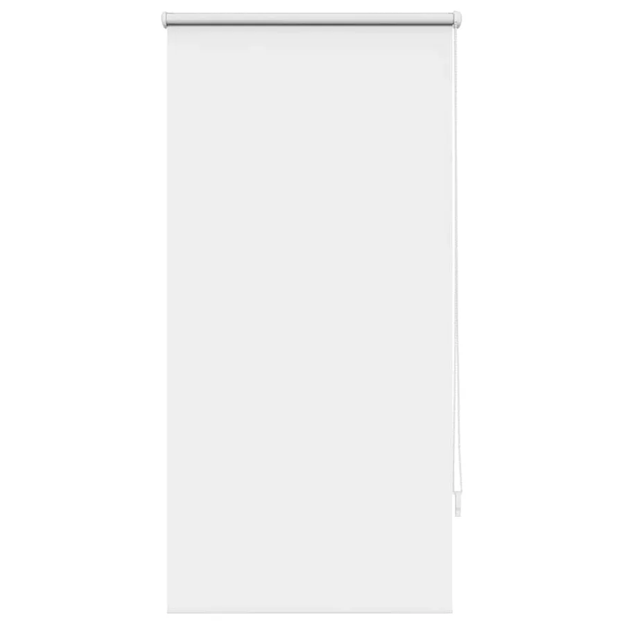 Store enrouleur occultant 64,4 x 120 cm, largeur du tissu 60 cm, blanc - 2
