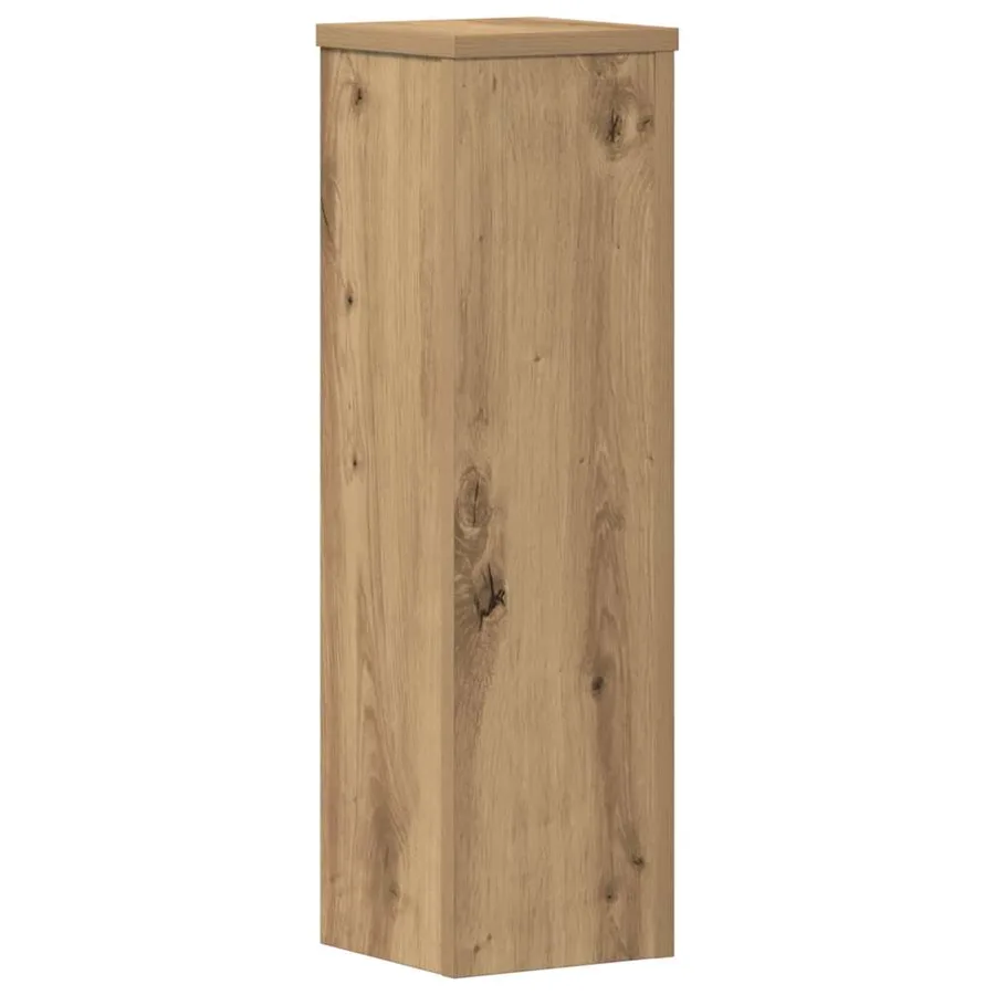 Supports pour plantes 2 pcs chêne artisanal bois d'ingénierie - 5