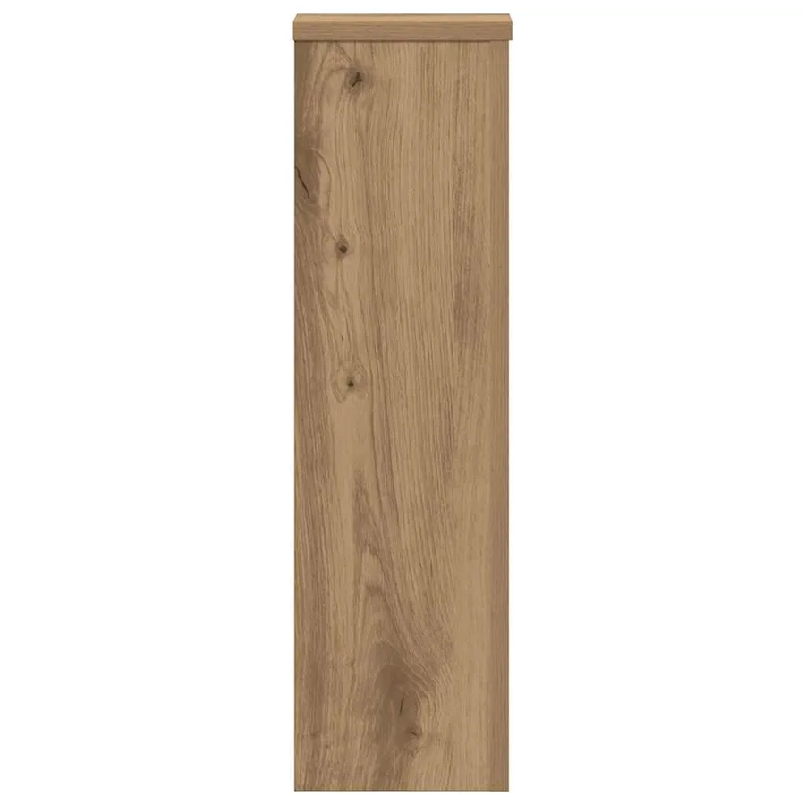 Supports pour plantes 2 pcs chêne artisanal bois d'ingénierie - 6