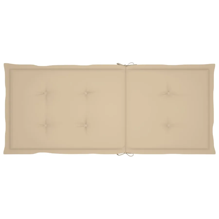 Chaise à bascule avec coussin bambou - 6