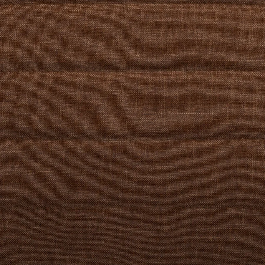 Chaises à manger lot de 6 marron tissu - 7