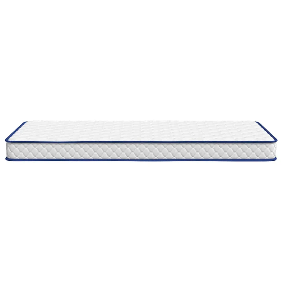 Matelas en mousse à mémoire de forme blanc 100x200x17 cm doux - 4