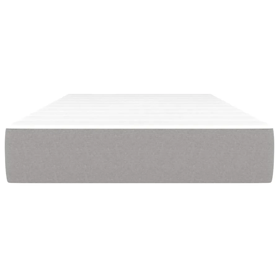 Matelas à ressorts ensachés pour enfants fermeté moyenne 80x160 cm tissu - 3