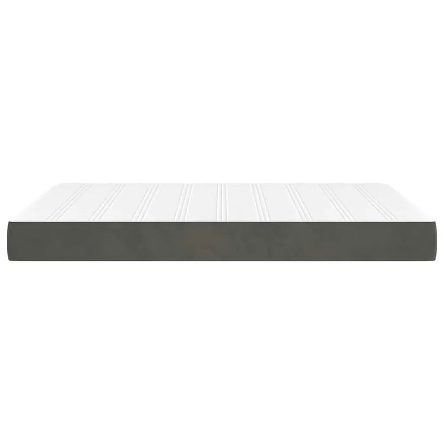 Matelas à ressorts ensachés 120 x 210 cm Gris foncé - 4