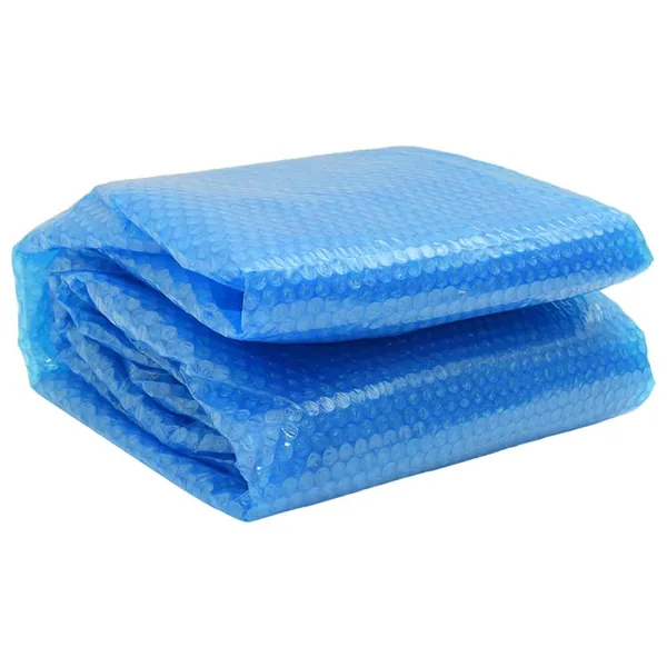 Couverture de piscine ronde 549 cm PE Bleu