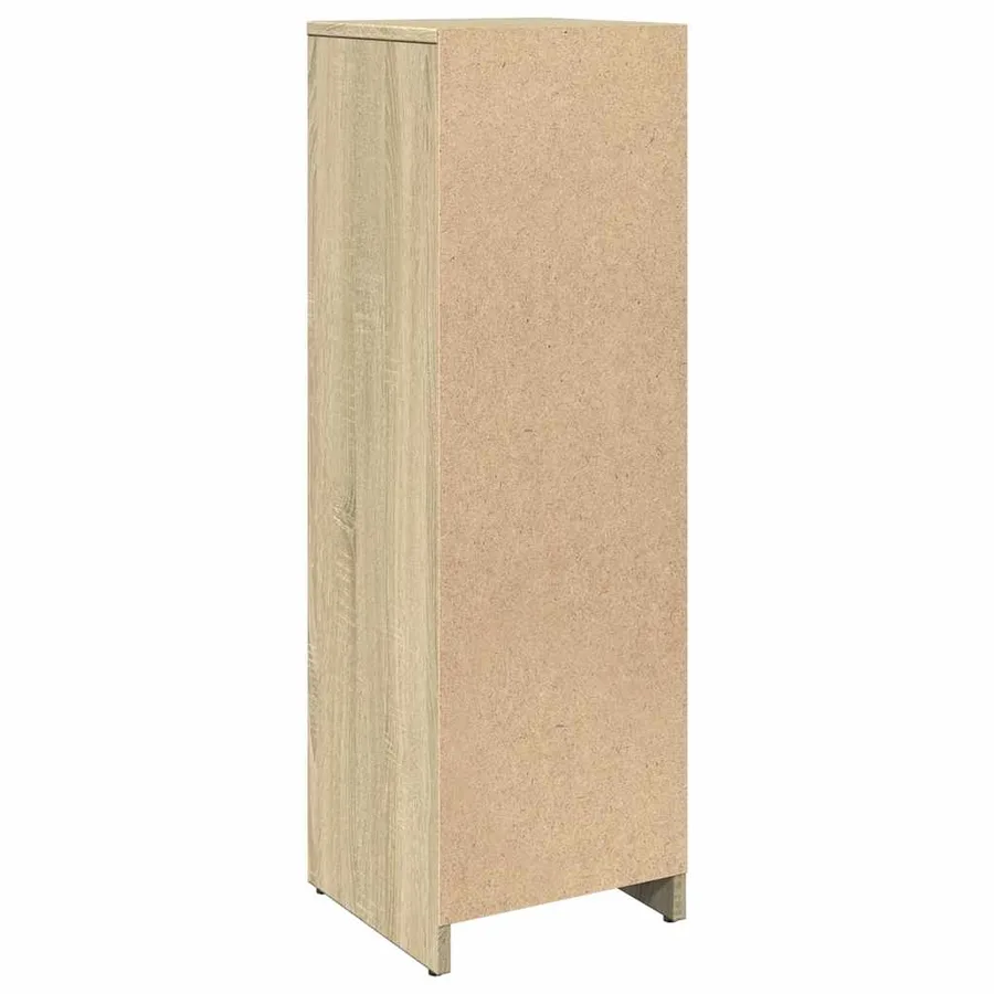 Armoire de salle de bain Chêne sonoma 30x30x95 cm Aggloméré - 6