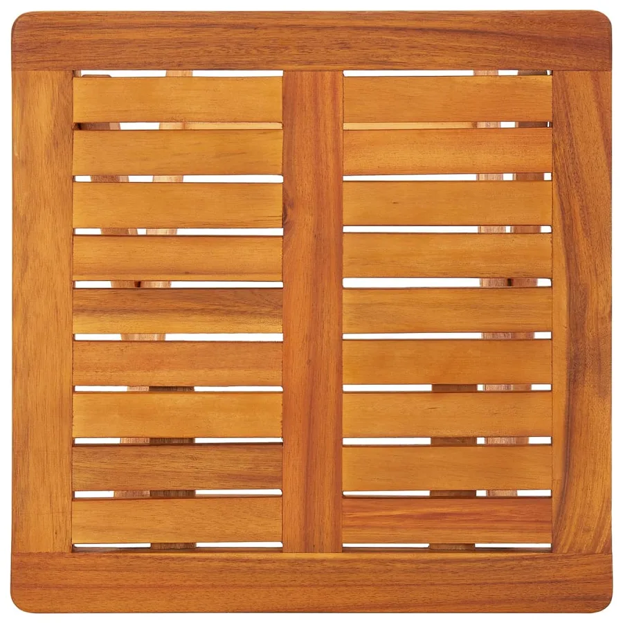 Sun Loungers Set of 2 with Table and Cushions Solid Acacia - 10